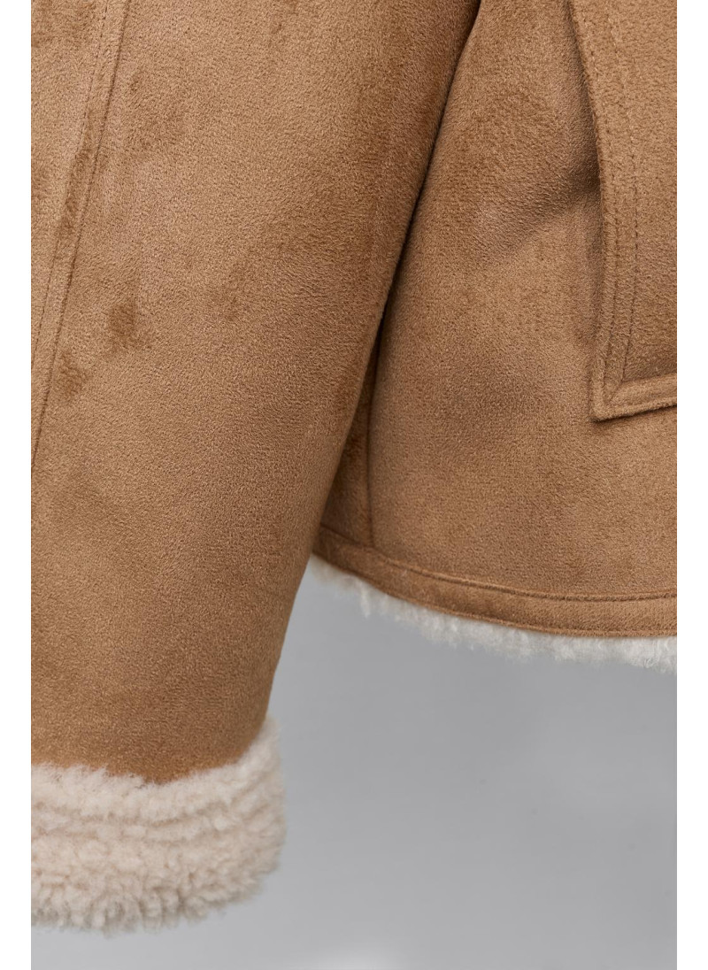 Двухсторонняя куртка из искусственного меха Двухсторонняя куртка из искусственного меха