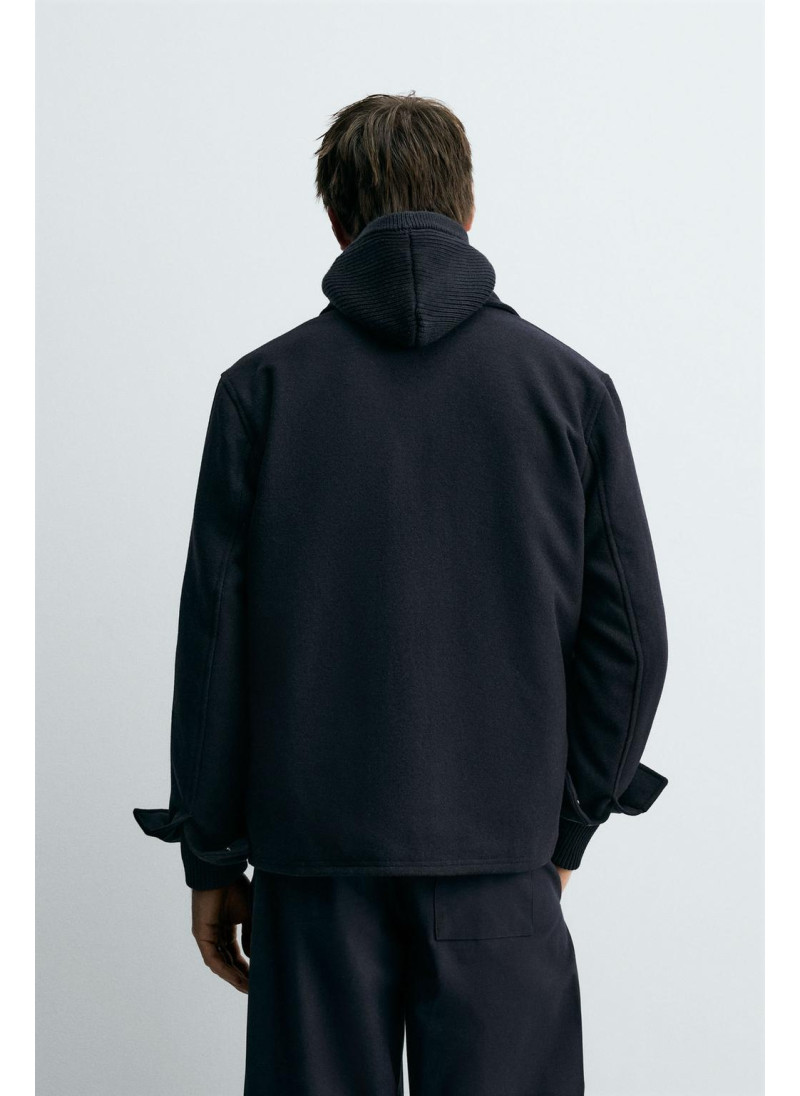 КУРТКА-РУБАШКА REGULAR FIT С ШЕРСТЬЮ КУРТКА-РУБАШКА REGULAR FIT С ШЕРСТЬЮ