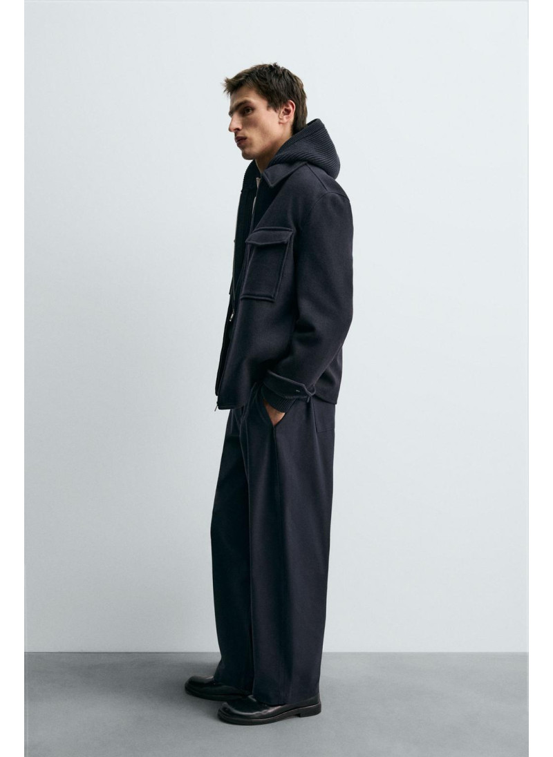 КУРТКА-РУБАШКА REGULAR FIT С ШЕРСТЬЮ КУРТКА-РУБАШКА REGULAR FIT С ШЕРСТЬЮ