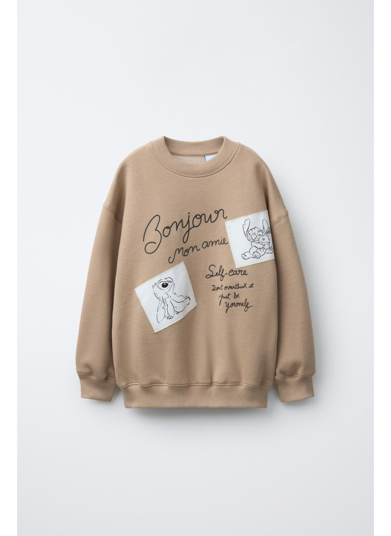 ТОЛСТОВКА С НАШИВКАМИ LILO & ST...