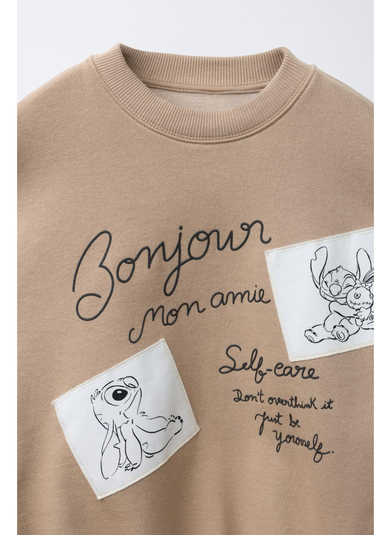 ТОЛСТОВКА С НАШИВКАМИ LILO & STITCH © DISNEY ТОЛСТОВКА С НАШИВКАМИ LILO & STITCH © DISNEY