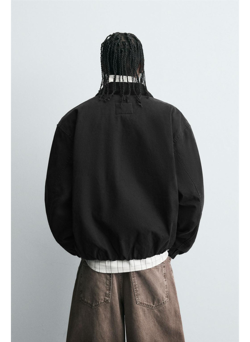 Куртка с молнией свободного кроя Куртка с молнией свободного кроя