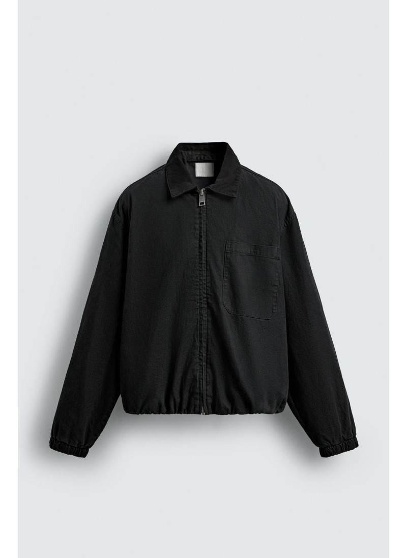 Куртка с молнией свободного кроя Куртка с молнией свободного кроя