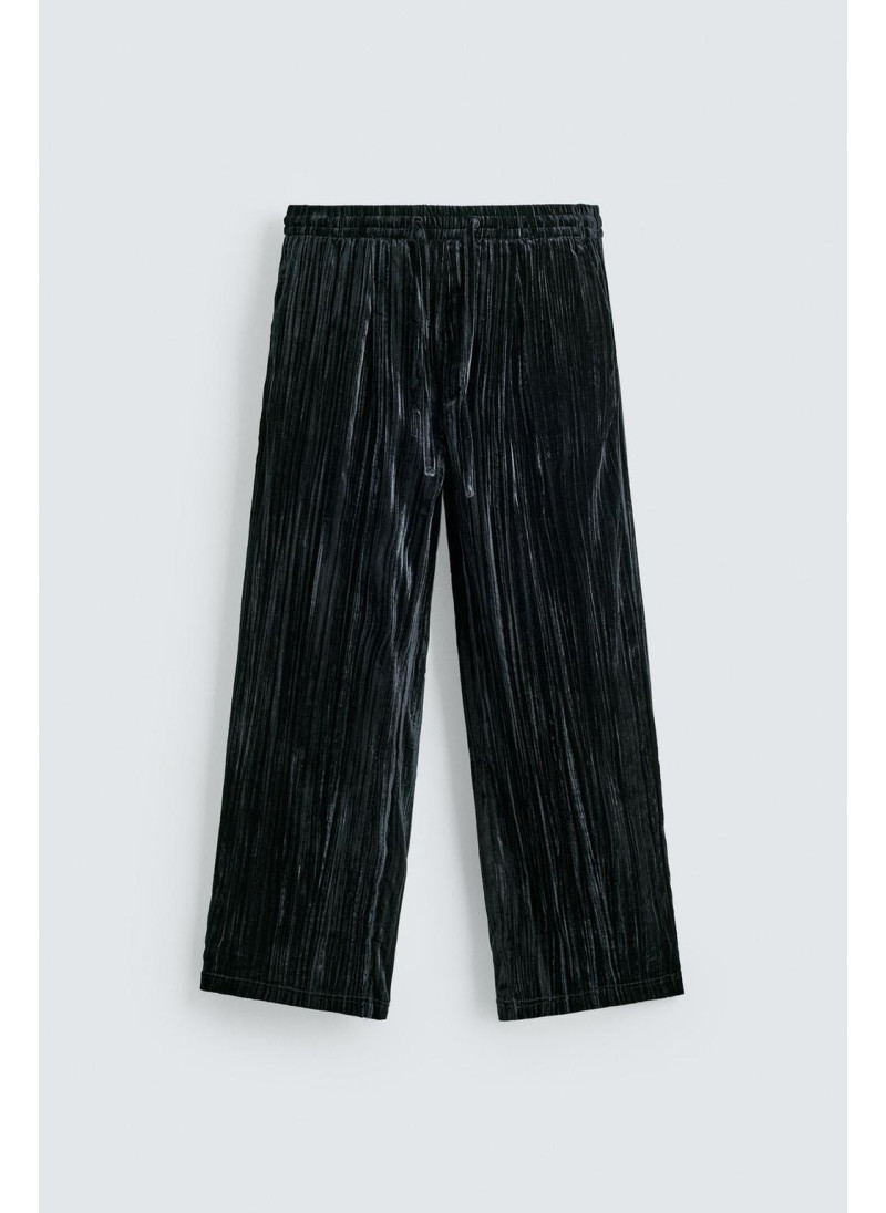 Брюки из вельвета с защипами Брюки из вельвета с защипами
