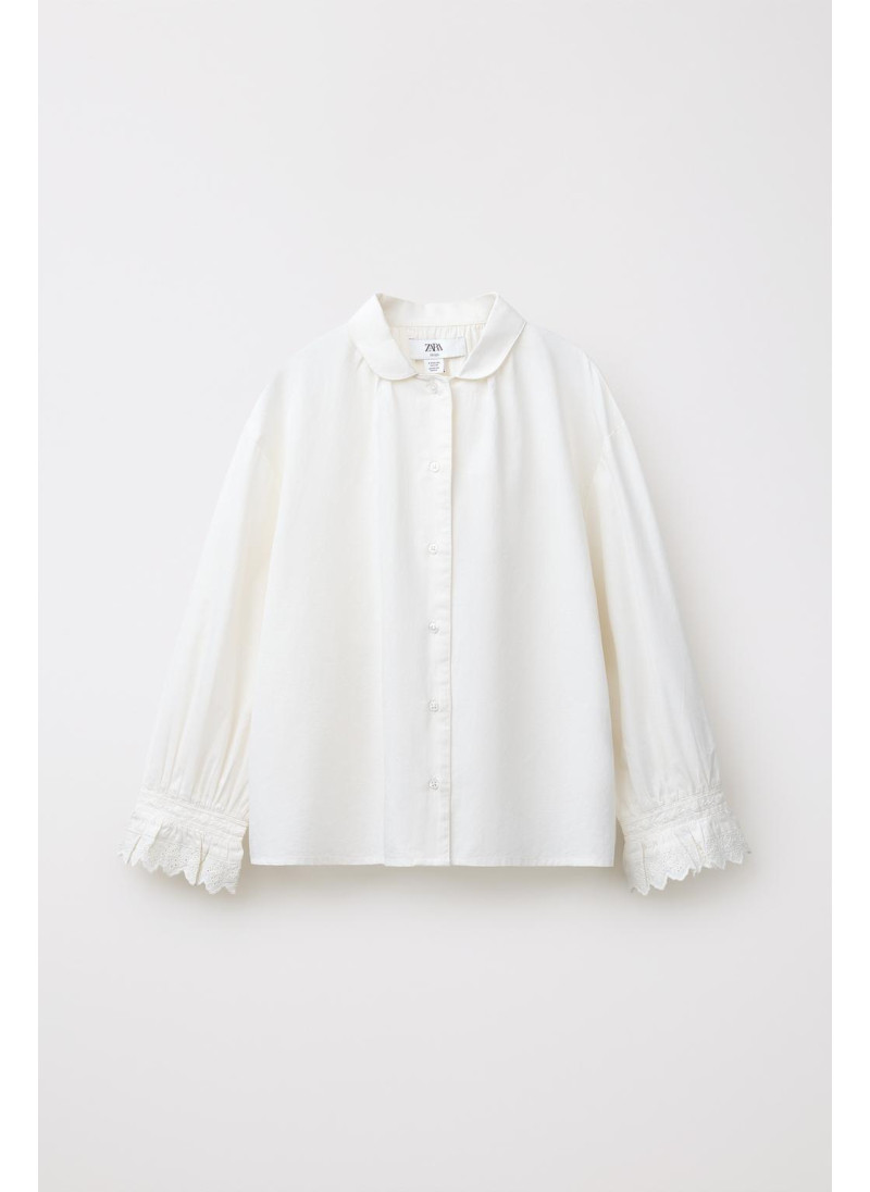 Рубашка пижамного кроя с вышивкой limited edition Рубашка пижамного кроя с вышивкой limited edition