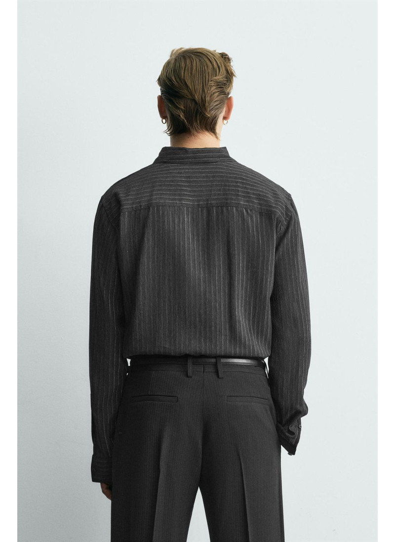 Рубашка с блеском в полоску limited edition Рубашка с блеском в полоску limited edition