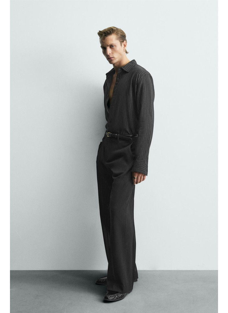 Рубашка с блеском в полоску limited edition Рубашка с блеском в полоску limited edition