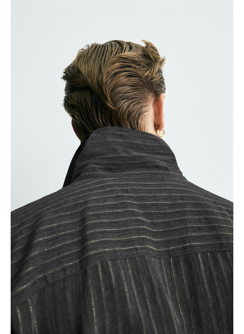 Рубашка с блеском в полоску limited edition Рубашка с блеском в полоску limited edition