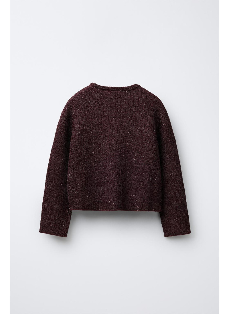 СВИТЕР С ПАЙЕТКАМИ СВИТЕР С ПАЙЕТКАМИ