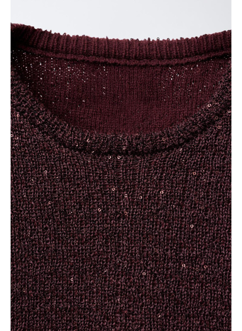 СВИТЕР С ПАЙЕТКАМИ СВИТЕР С ПАЙЕТКАМИ