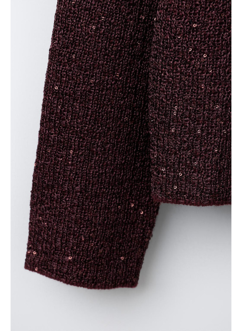 СВИТЕР С ПАЙЕТКАМИ СВИТЕР С ПАЙЕТКАМИ