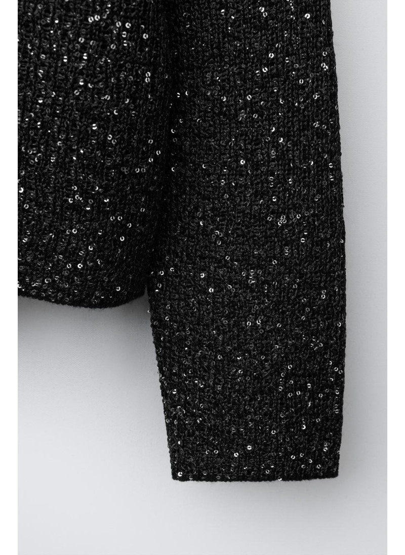 СВИТЕР С ПАЙЕТКАМИ СВИТЕР С ПАЙЕТКАМИ