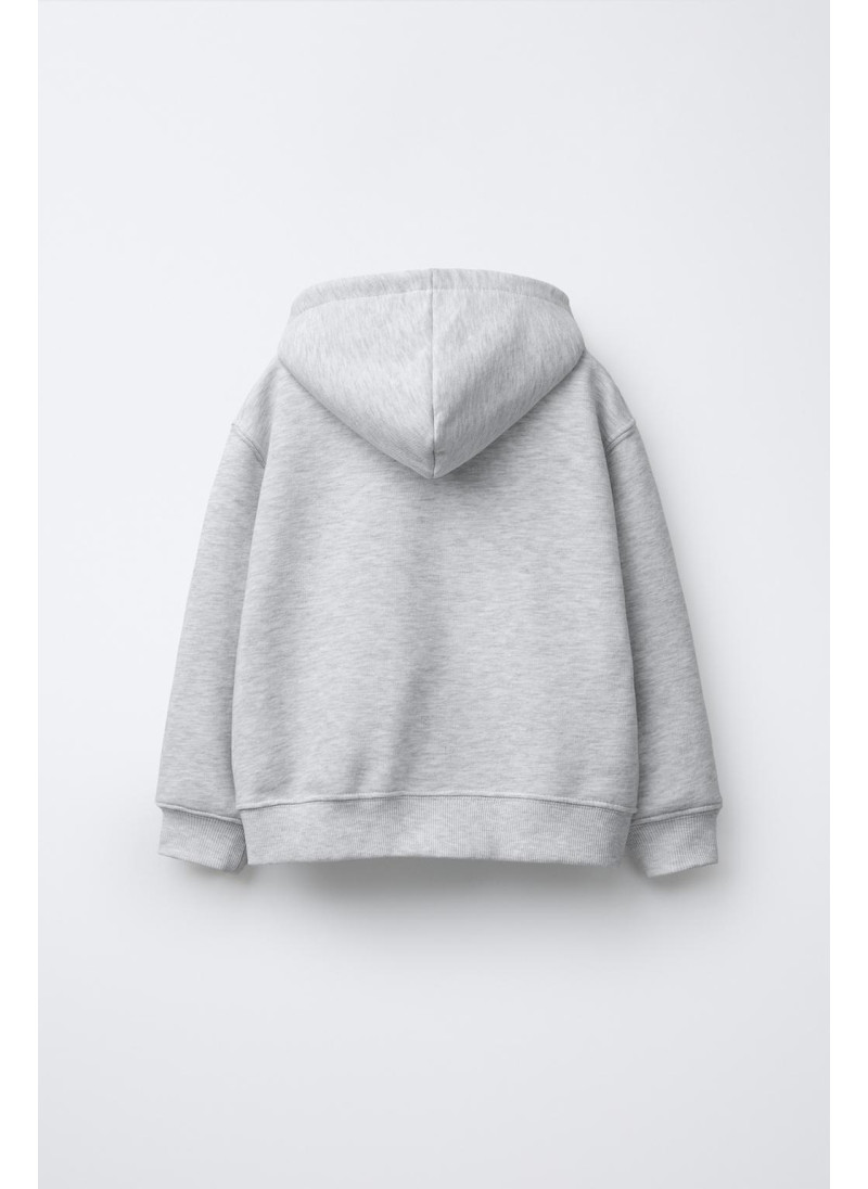 ТОЛСТОВКА НА МОЛНИИ С ВЫШИВКОЙ «МЕДВЕДЬ» ТОЛСТОВКА НА МОЛНИИ С ВЫШИВКОЙ «МЕДВЕДЬ»