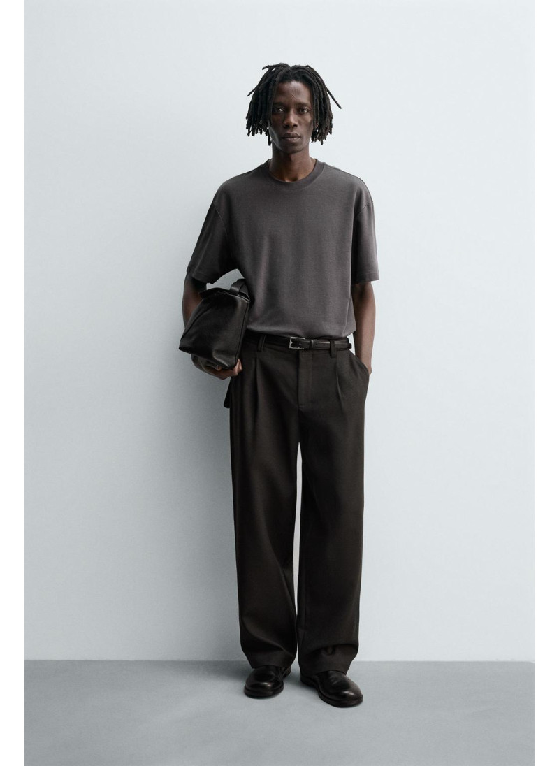 Футболка relaxed fit из интерлок...