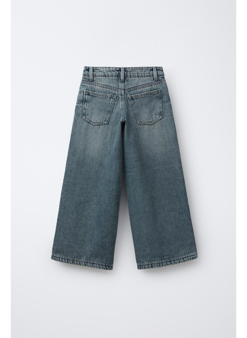 Джинсы свободного кроя с флисовой подкладкой Джинсы свободного кроя с флисовой подкладкой