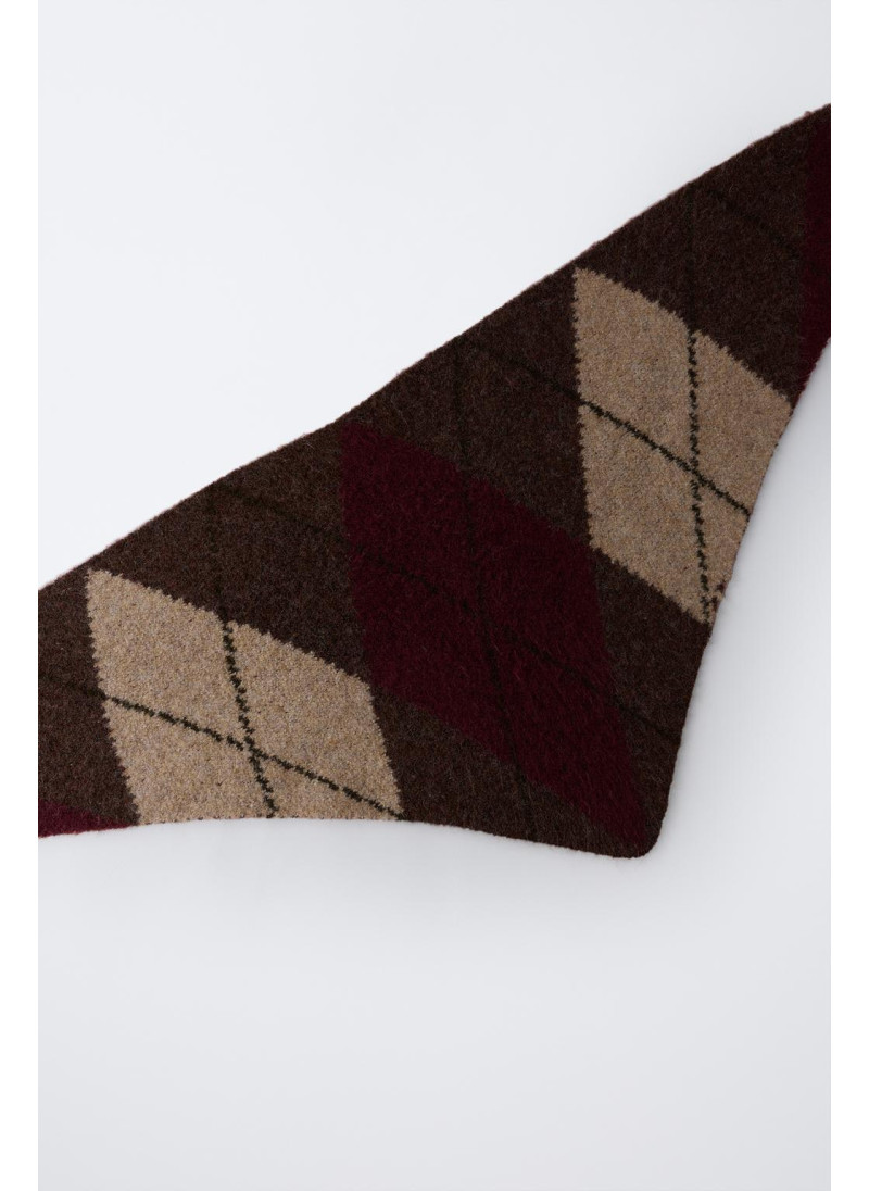 Шарф с аргайловым узором Шарф с аргайловым узором