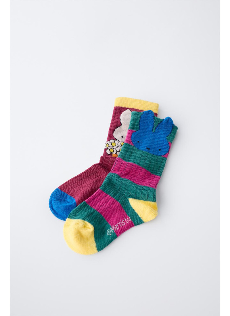 Набор из двух носков miffy™ mercis bv © Набор из двух носков miffy™ mercis bv ©