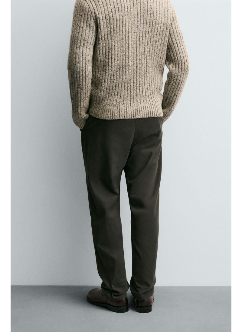 БРЮКИ REGULAR FIT СО СКЛАДКАМИ БРЮКИ REGULAR FIT СО СКЛАДКАМИ