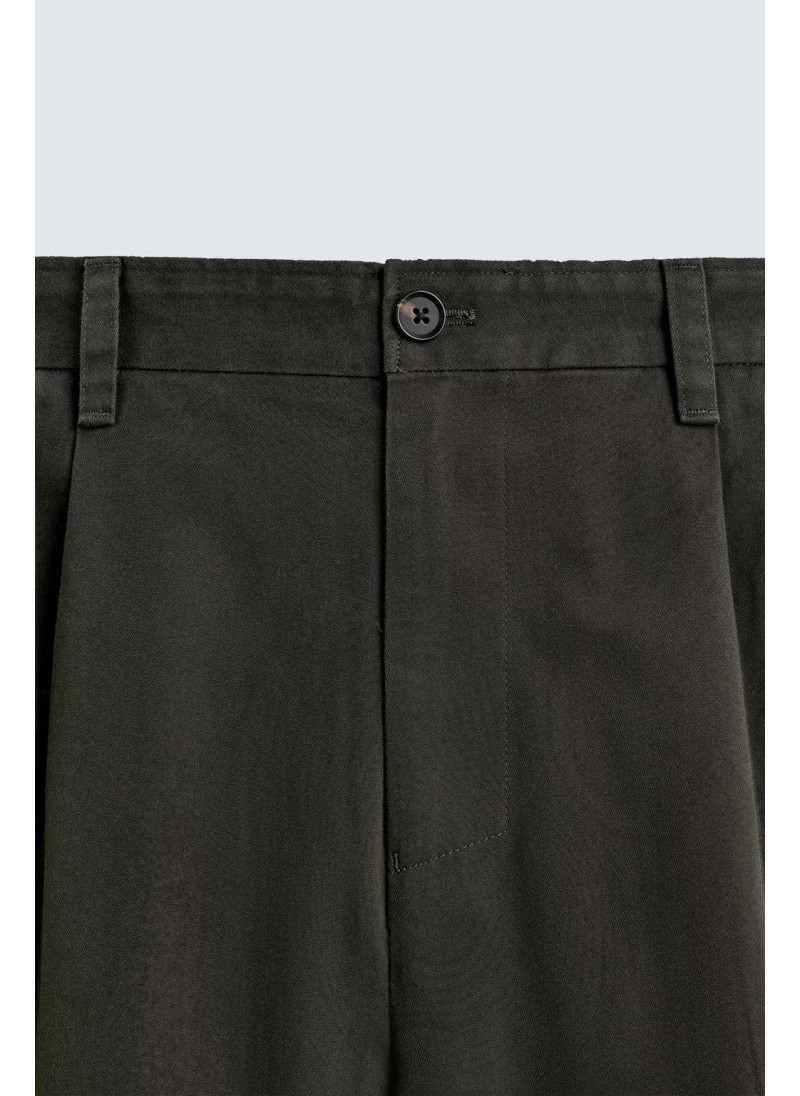 БРЮКИ REGULAR FIT СО СКЛАДКАМИ БРЮКИ REGULAR FIT СО СКЛАДКАМИ