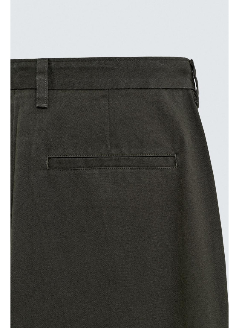 БРЮКИ REGULAR FIT СО СКЛАДКАМИ БРЮКИ REGULAR FIT СО СКЛАДКАМИ