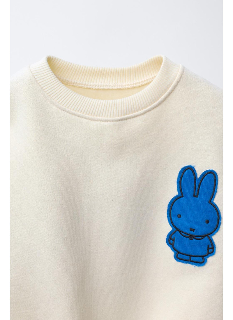 Свитшот miffy™ mercis bv © с нашивками Свитшот miffy™ mercis bv © с нашивками