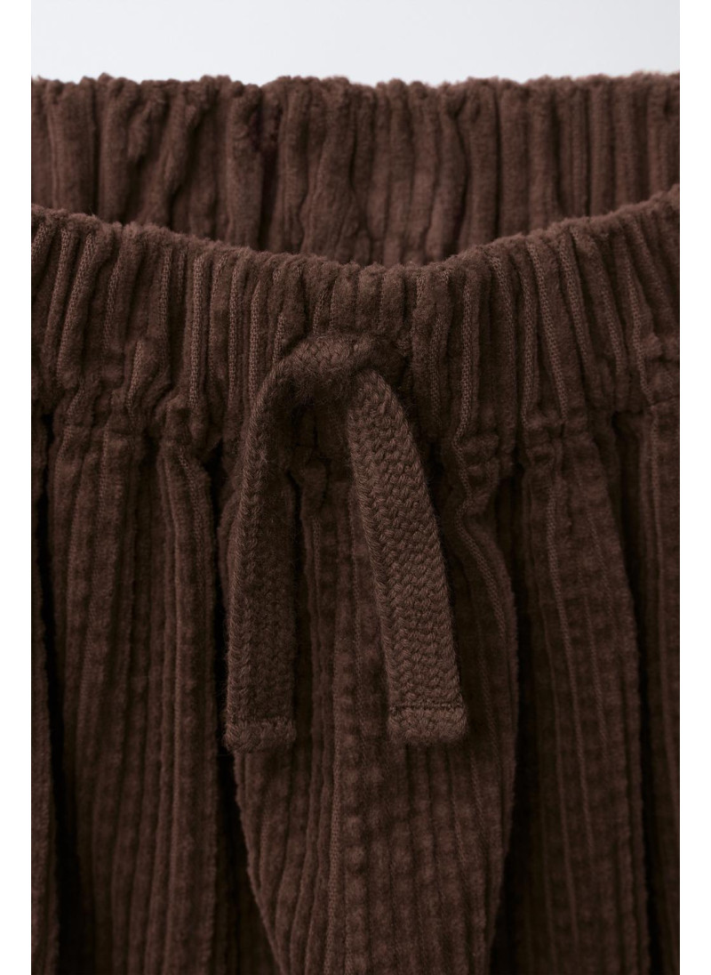 Брюки-саруэль из вельвета Брюки-саруэль из вельвета