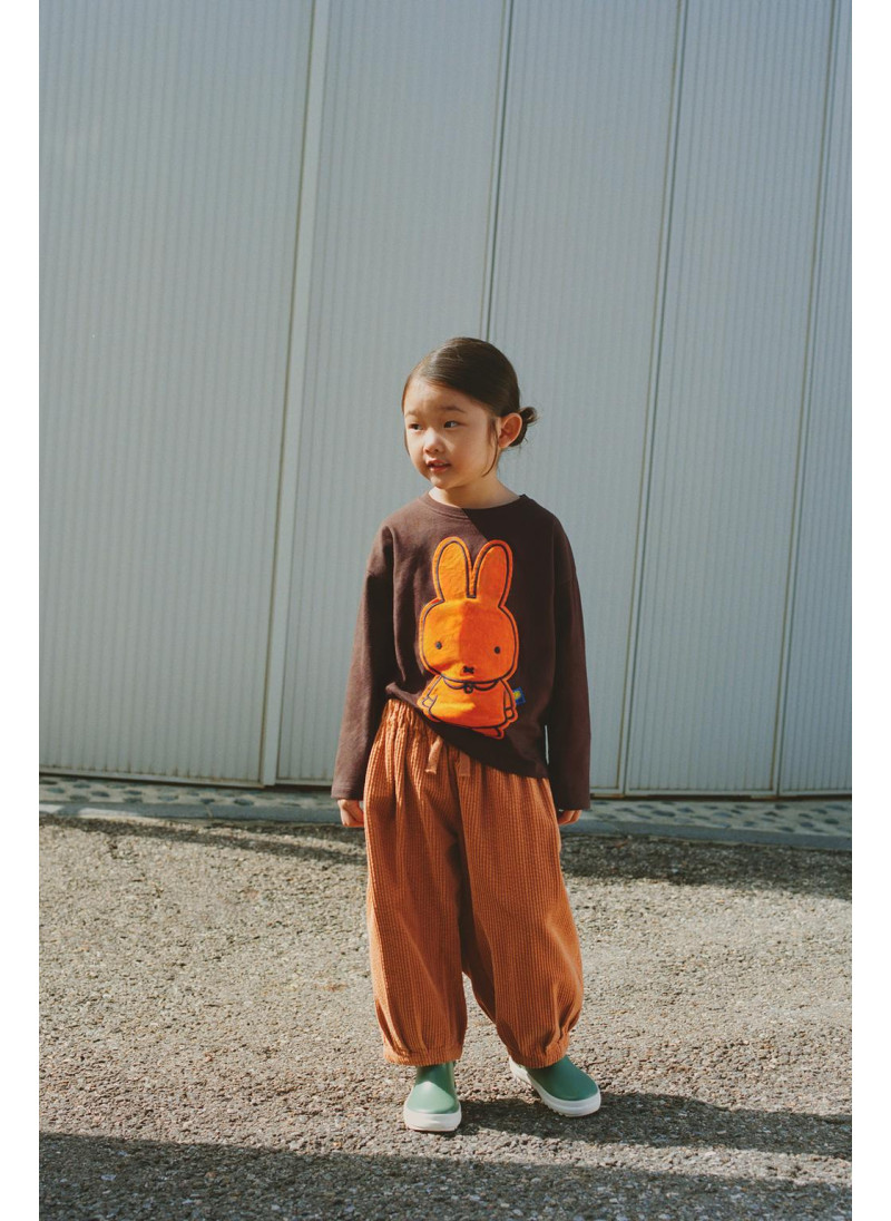 Брюки-саруэль из вельвета Брюки-саруэль из вельвета