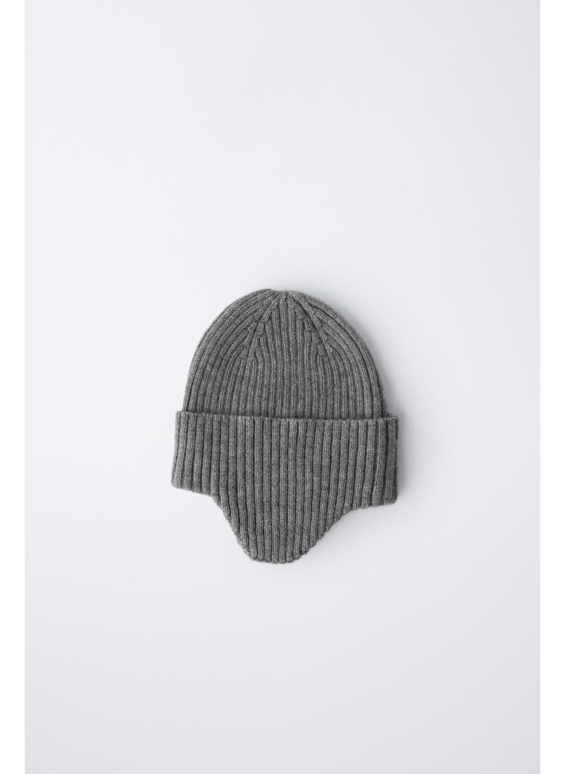 ШАПКА В РУБЧИК С НАУШНИКАМИ ШАПКА В РУБЧИК С НАУШНИКАМИ