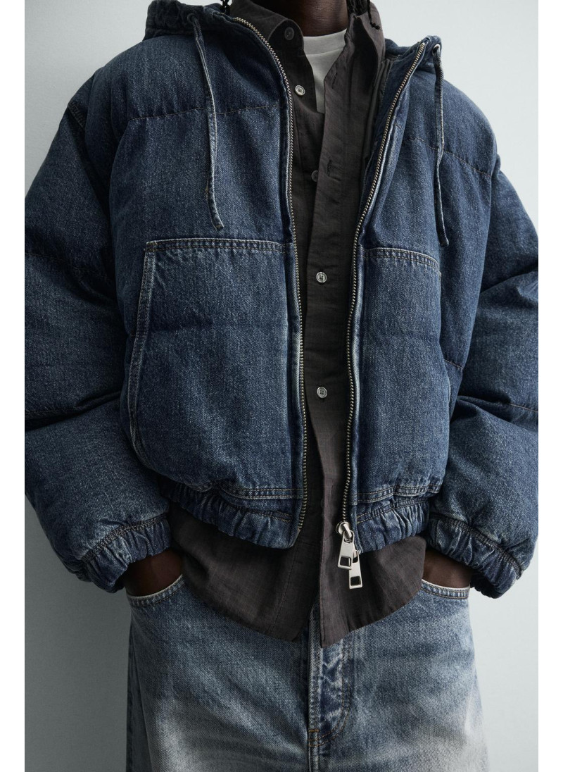 Джинсовая куртка с простежкой Джинсовая куртка с простежкой