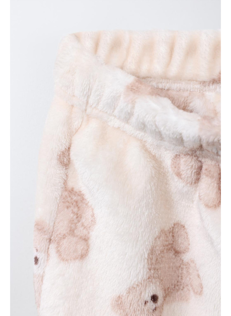 Пижама 6-14 лет с теплым принтом медвежонка Пижама 6-14 лет с теплым принтом медвежонка