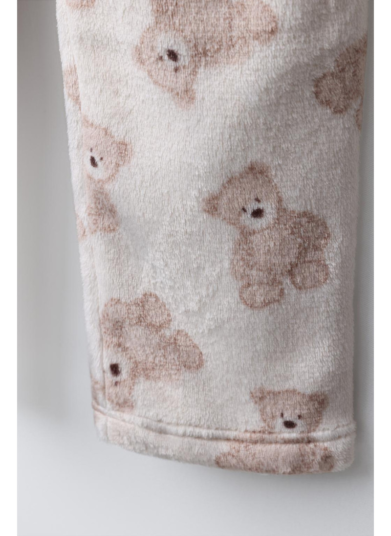 Пижама 6-14 лет с теплым принтом медвежонка Пижама 6-14 лет с теплым принтом медвежонка