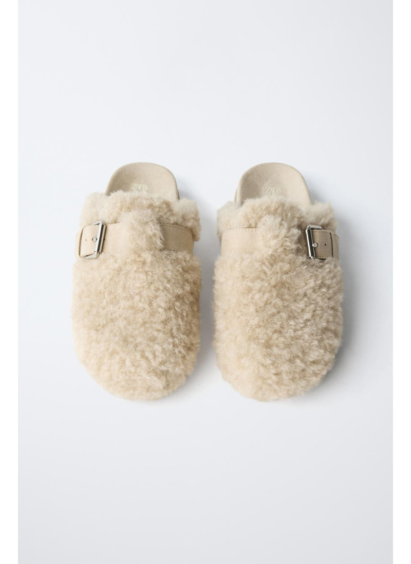 Сабо с эко-овчиной Сабо с эко-овчиной