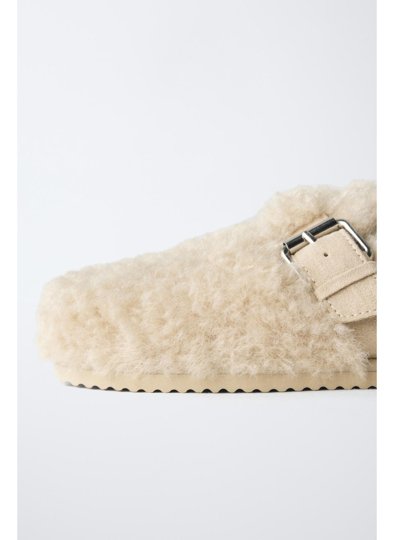 Сабо с эко-овчиной Сабо с эко-овчиной