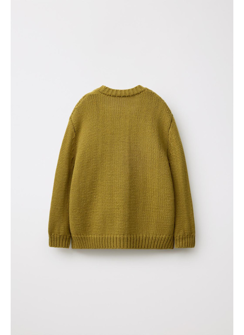 Кардиган из шерсти ограниченной серии из шерстяно-шерстяного вязаного полотна Кардиган из шерсти ограниченной серии из шерстяно-шерстяного вязаного полотна