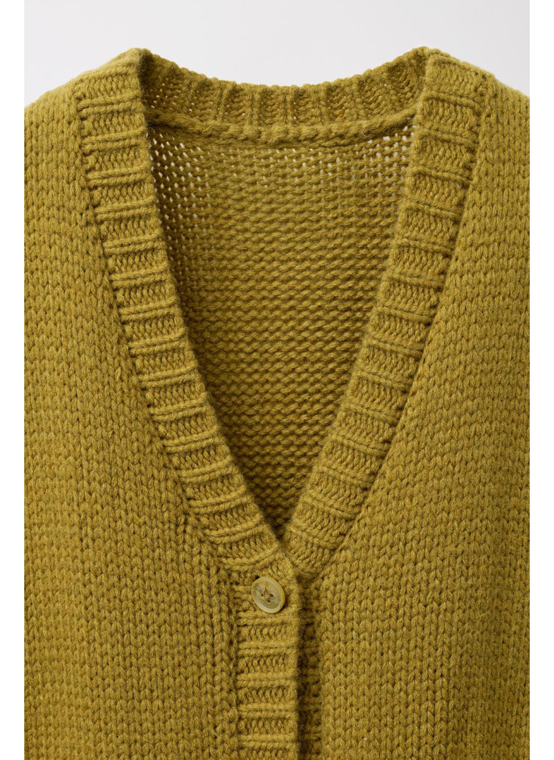 Кардиган из шерсти ограниченной серии из шерстяно-шерстяного вязаного полотна Кардиган из шерсти ограниченной серии из шерстяно-шерстяного вязаного полотна