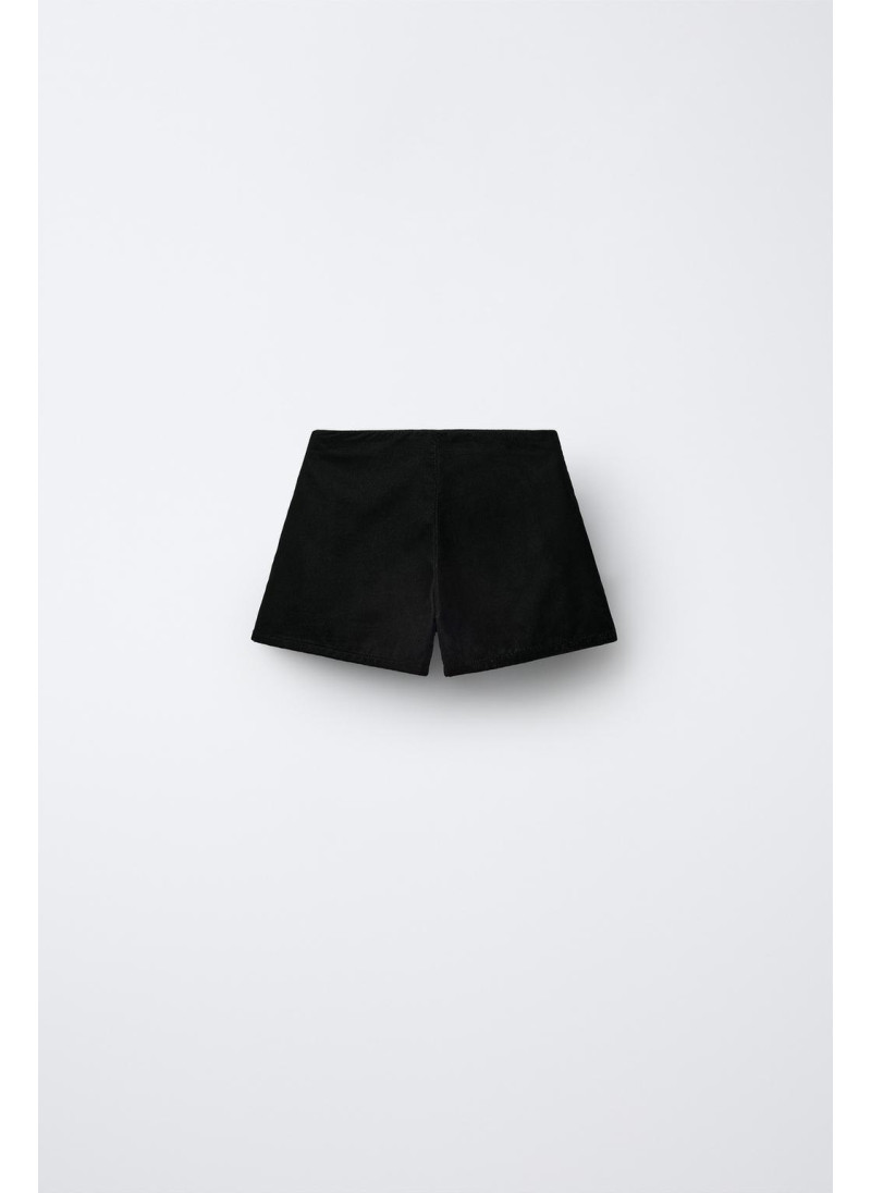 БАРХАТНЫЕ ШОРТЫ-БЕРМУДЫ С БУСИНАМИ БАРХАТНЫЕ ШОРТЫ-БЕРМУДЫ С БУСИНАМИ