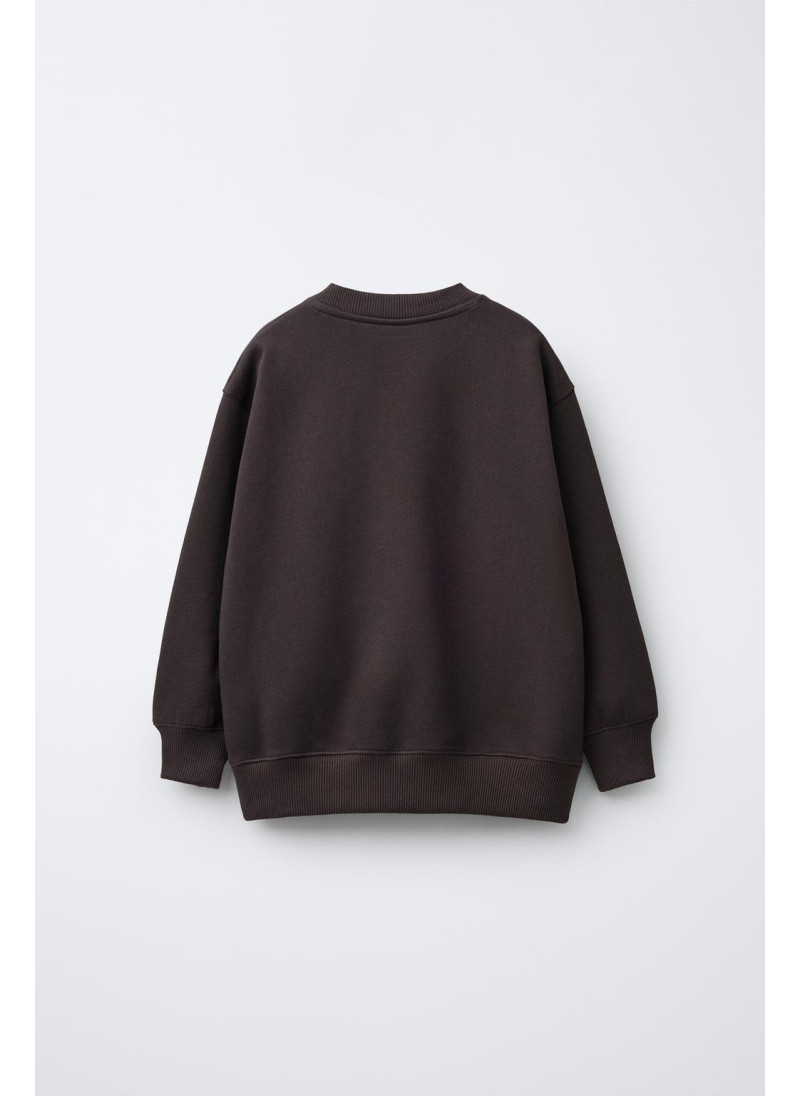 Свитшот flock cherry capybara capyfun © от zara Свитшот flock cherry capybara capyfun © от zara