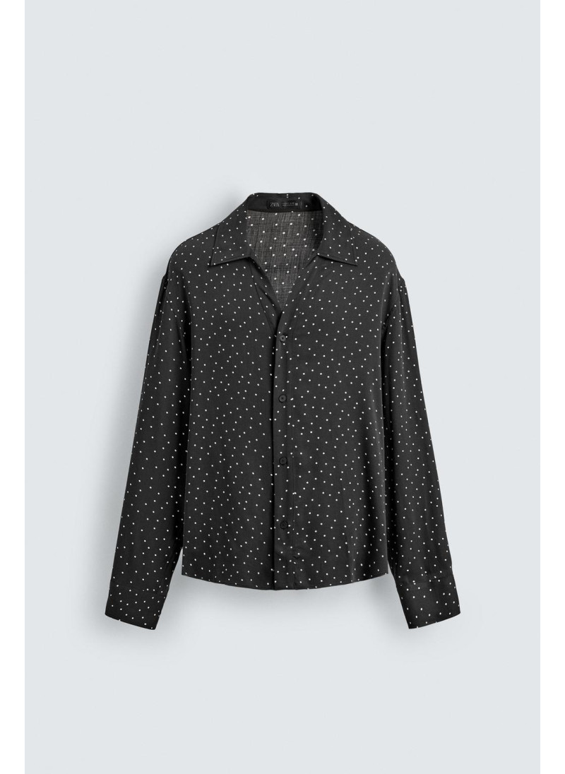 Рубашка в горох zara Рубашка в горох zara