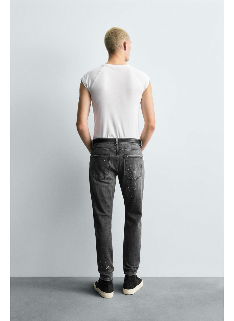 ДЖИНСЫ SKINNY FIT С ДЫРАМИ ДЖИНСЫ SKINNY FIT С ДЫРАМИ