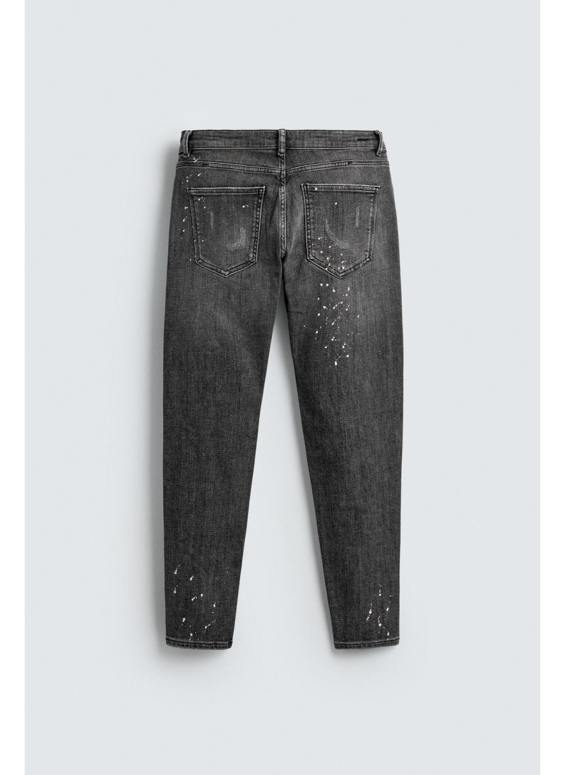 ДЖИНСЫ SKINNY FIT С ДЫРАМИ ДЖИНСЫ SKINNY FIT С ДЫРАМИ