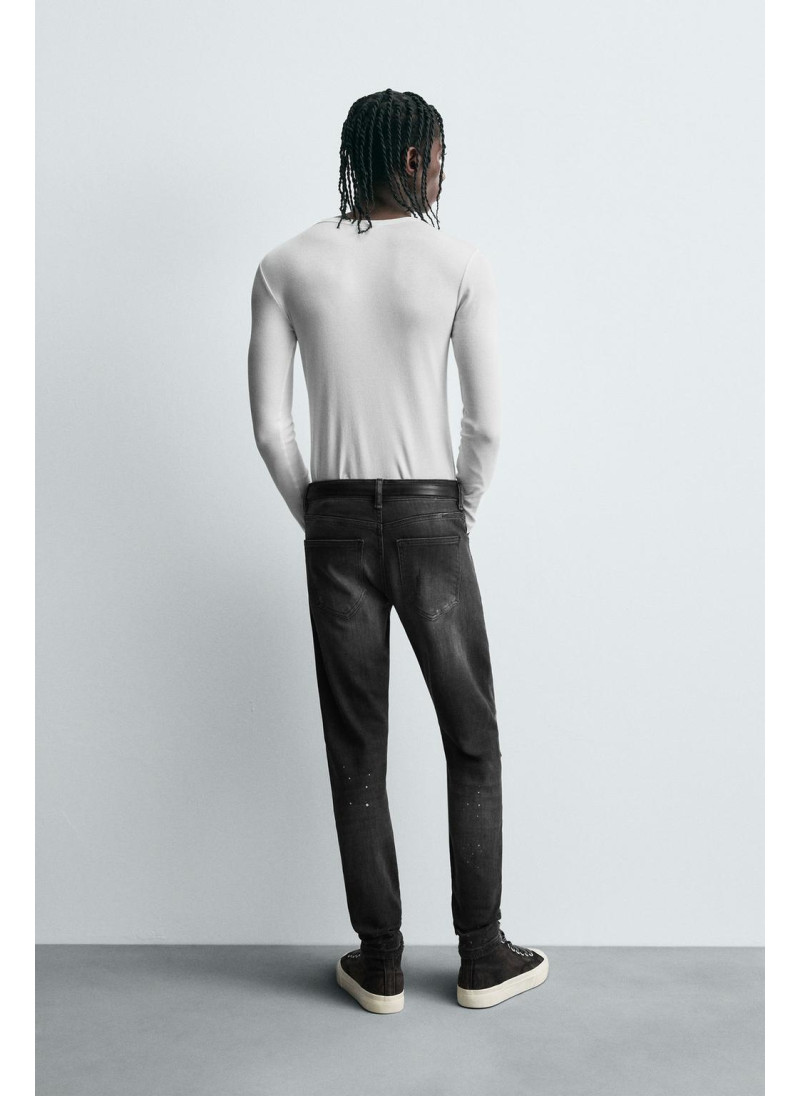 ДЖИНСЫ SKINNY FIT С ДЫРАМИ ДЖИНСЫ SKINNY FIT С ДЫРАМИ