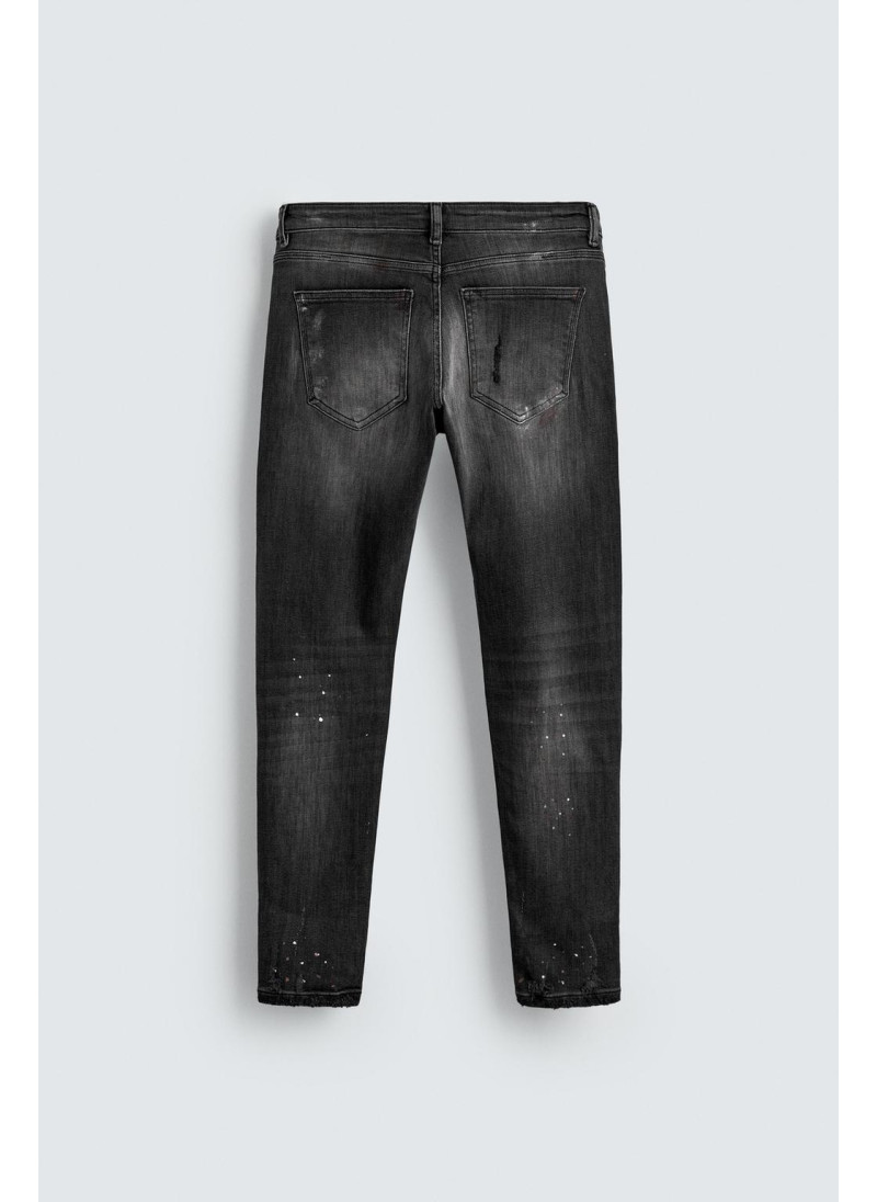 ДЖИНСЫ SKINNY FIT С ДЫРАМИ ДЖИНСЫ SKINNY FIT С ДЫРАМИ