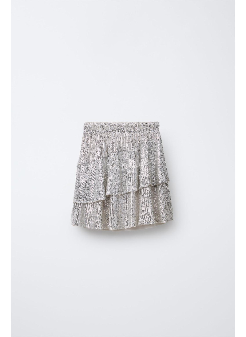 МИНИ-ЮБКА С ПАЙЕТКАМИ МИНИ-ЮБКА С ПАЙЕТКАМИ