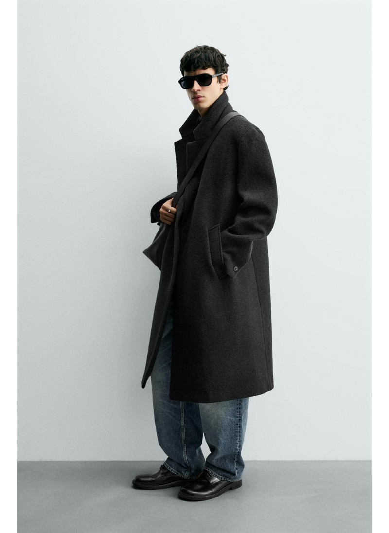 ПАЛЬТО ИЗ ШЕРСТИ БУКЛЕ ПАЛЬТО ИЗ ШЕРСТИ БУКЛЕ