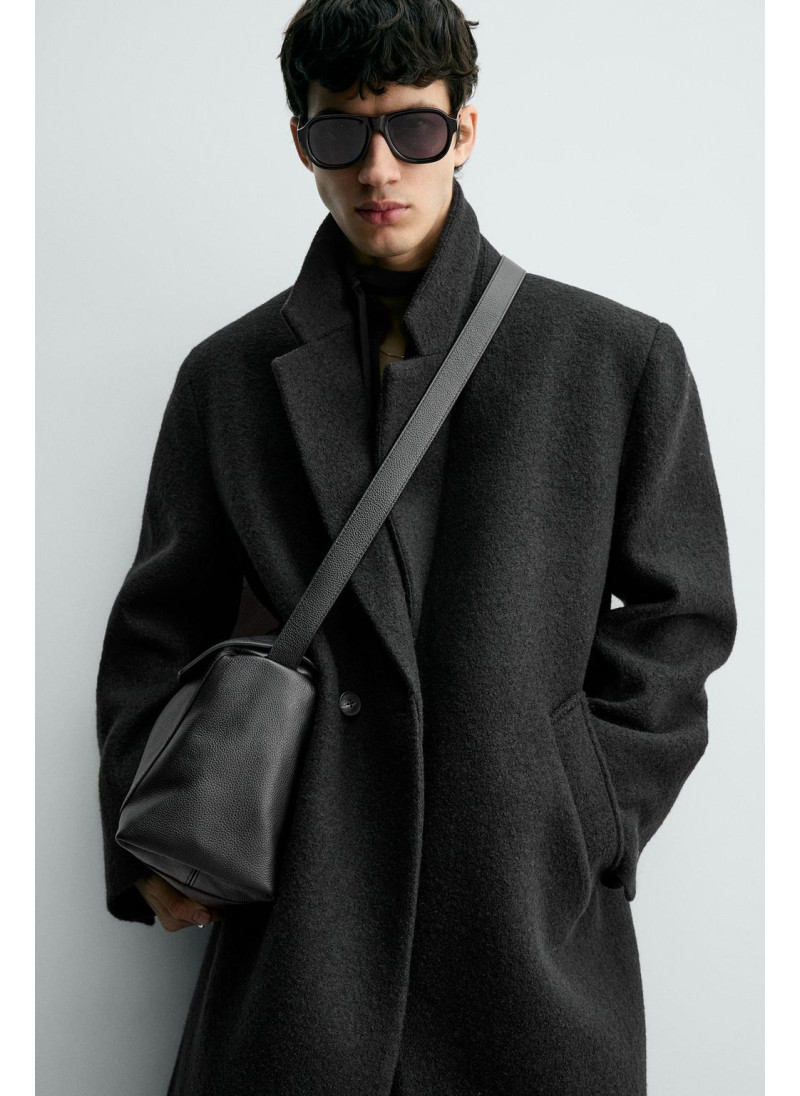 ПАЛЬТО ИЗ ШЕРСТИ БУКЛЕ ПАЛЬТО ИЗ ШЕРСТИ БУКЛЕ