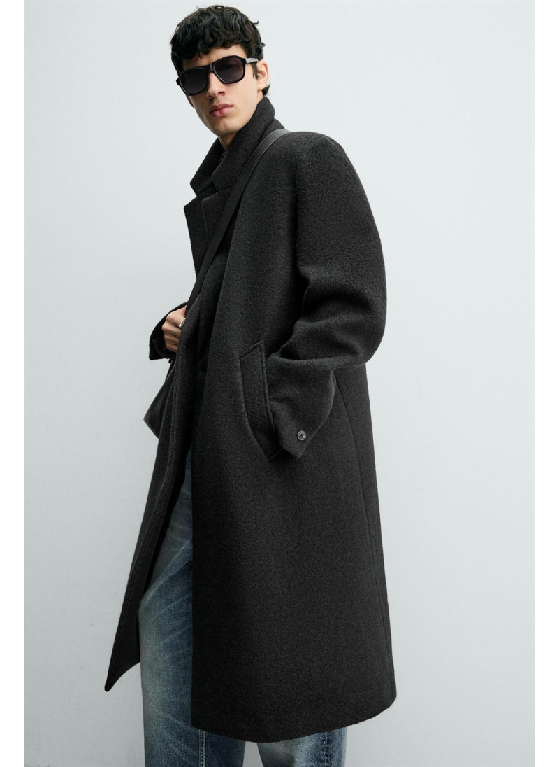 ПАЛЬТО ИЗ ШЕРСТИ БУКЛЕ ПАЛЬТО ИЗ ШЕРСТИ БУКЛЕ