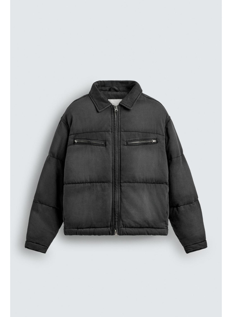 Джинсовая куртка с ультразвуковым квилтингом Джинсовая куртка с ультразвуковым квилтингом