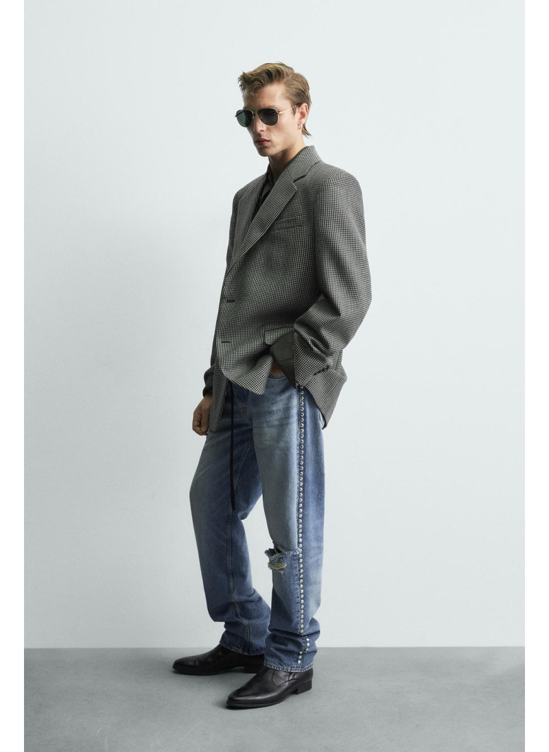 БЛЕЙЗЕР ИЗ 100% ШЕРСТИ С УЗОРОМ «ГУСИНАЯ ЛАПКА» — LIMITED EDITION БЛЕЙЗЕР ИЗ 100% ШЕРСТИ С УЗОРОМ «ГУСИНАЯ ЛАПКА» — LIMITED EDITION