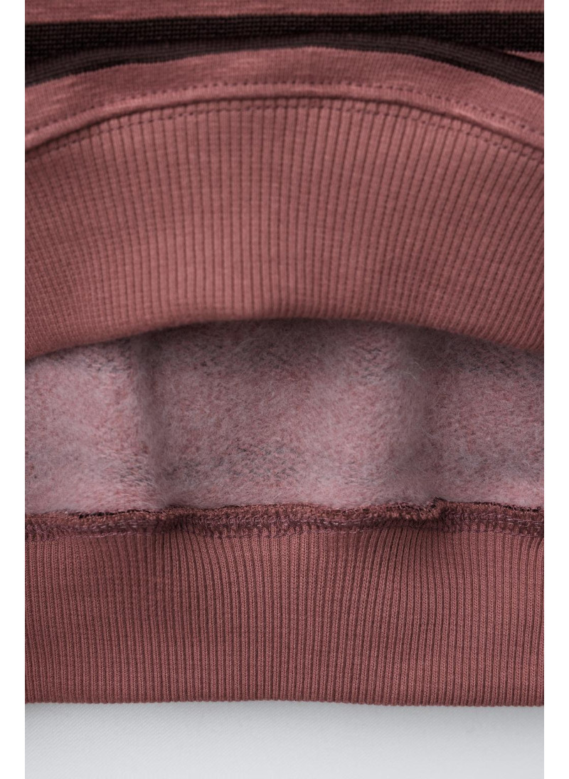 Свитшот в полоску с лозунгом Свитшот в полоску с лозунгом