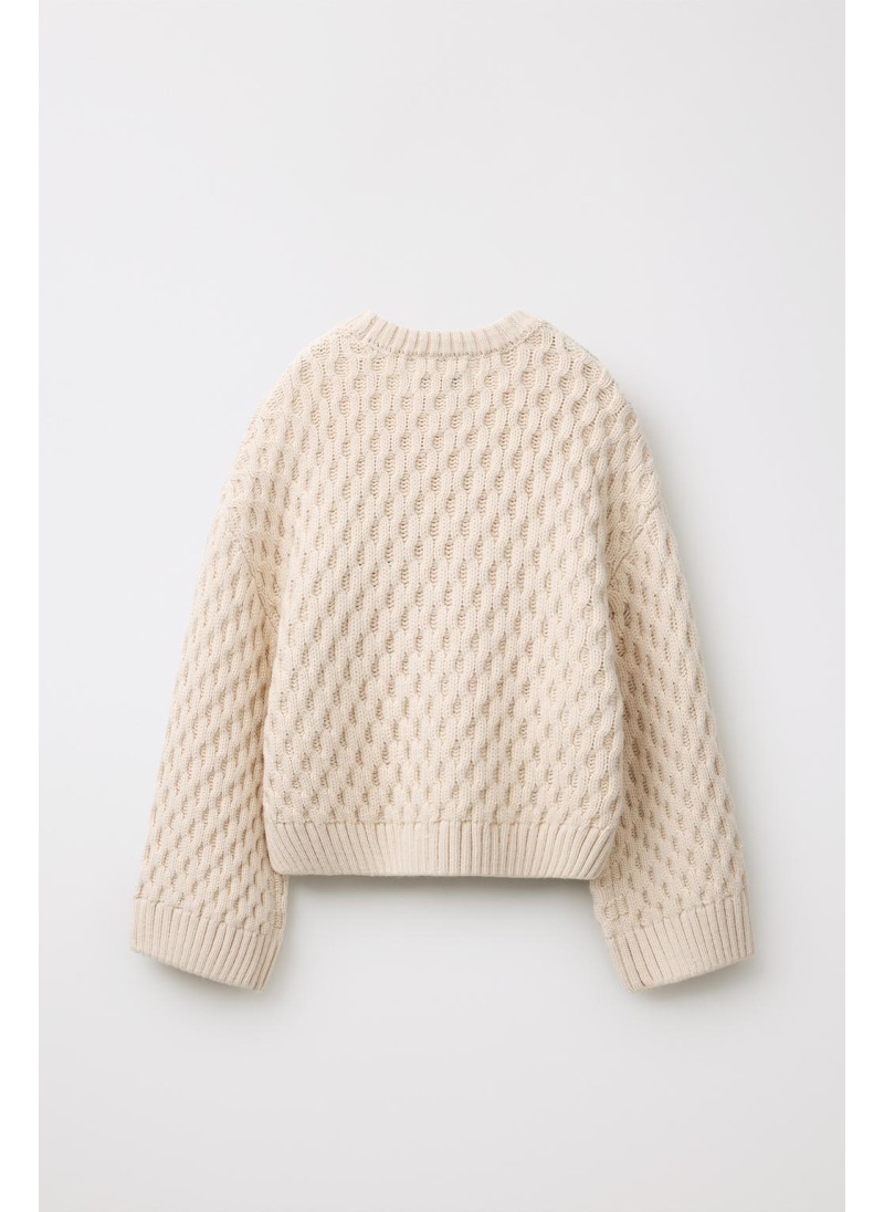 Вязанный свитер из шерсти limited edition Вязанный свитер из шерсти limited edition